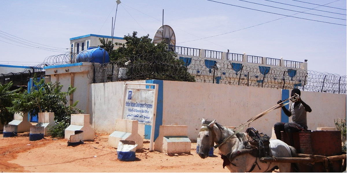 UNDP sub-office in West Darfur, Sudan