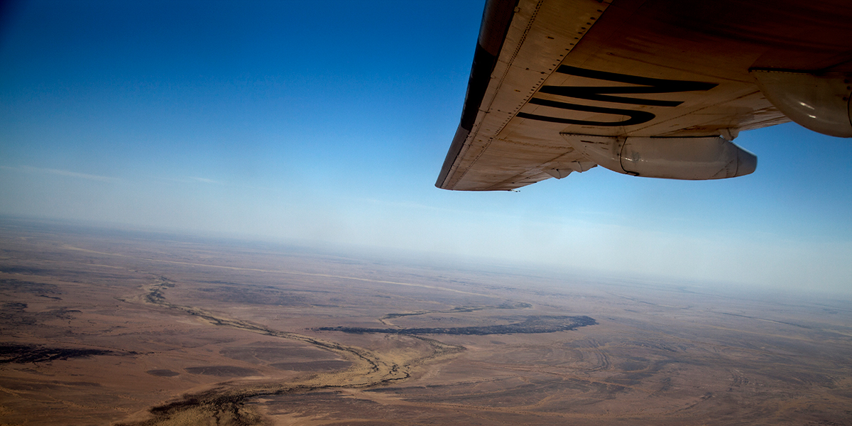 UN on the move - high in the air